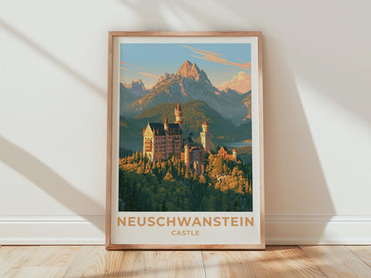 Neuschwanstein Castle Poster