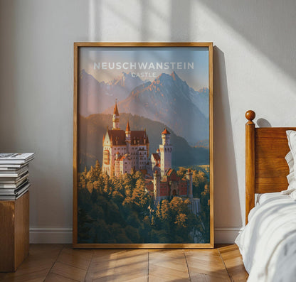 Neuschwanstein Castle Poster