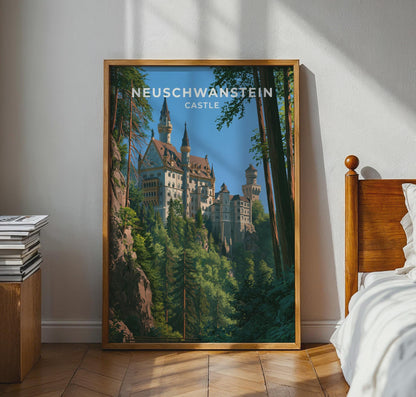 Neuschwanstein Castle Poster