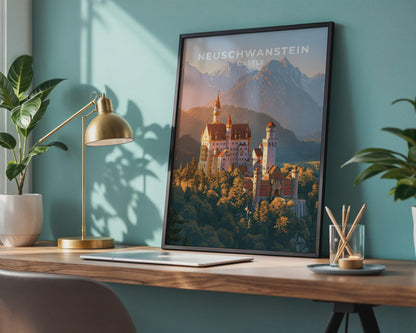 Neuschwanstein Castle Poster
