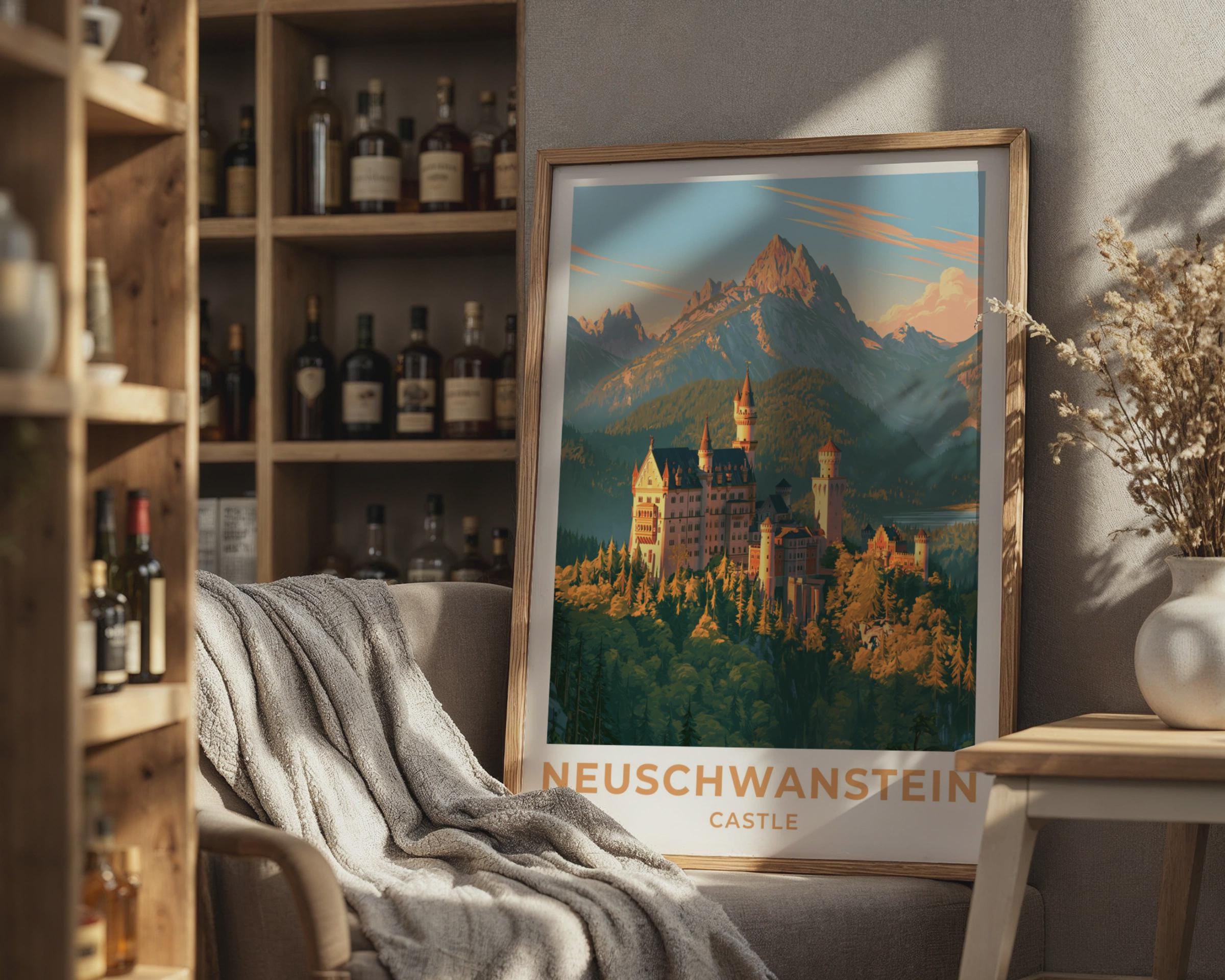 Neuschwanstein Castle Poster