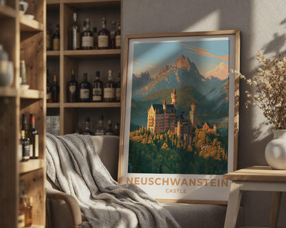 Neuschwanstein Castle Poster