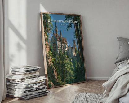 Neuschwanstein Castle Poster