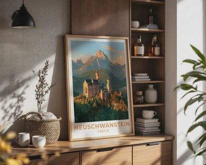 Neuschwanstein Castle Poster