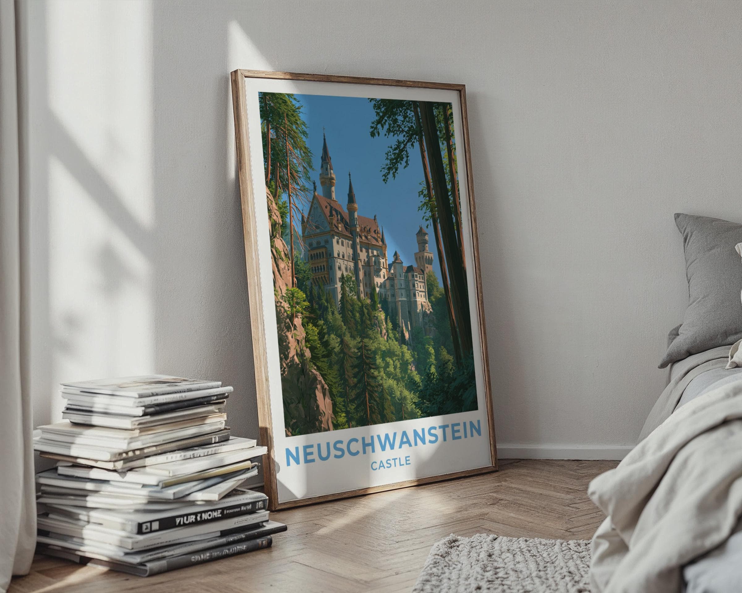 Neuschwanstein Castle Poster