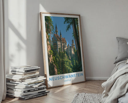 Neuschwanstein Castle Poster