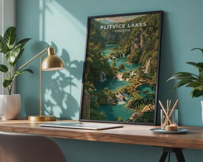Plitvice Lakes Poster