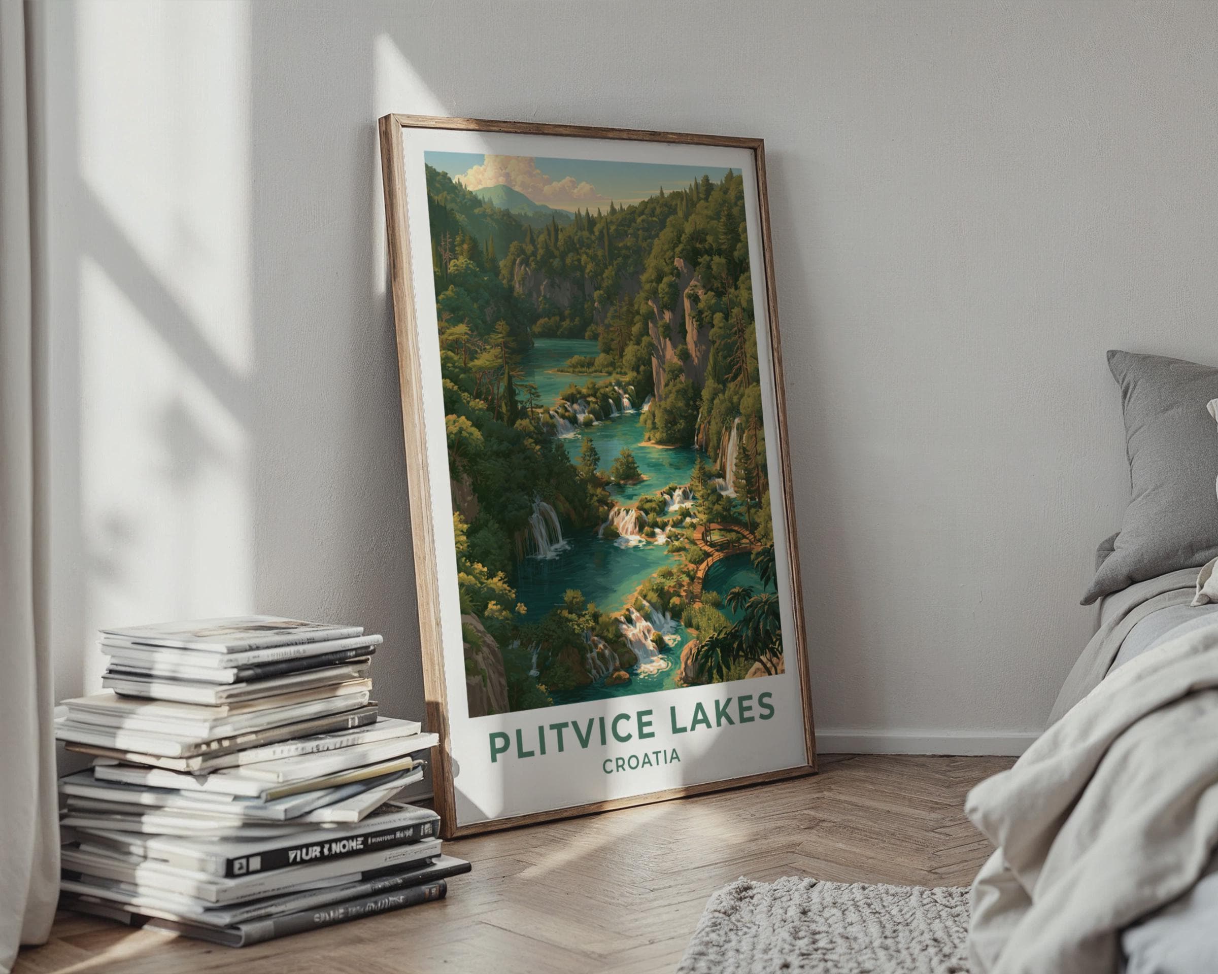 Plitvice Lakes Poster
