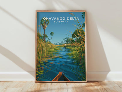 Okavango Delta Poster