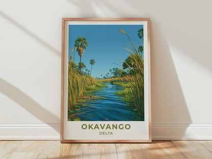 Okavango Delta Poster