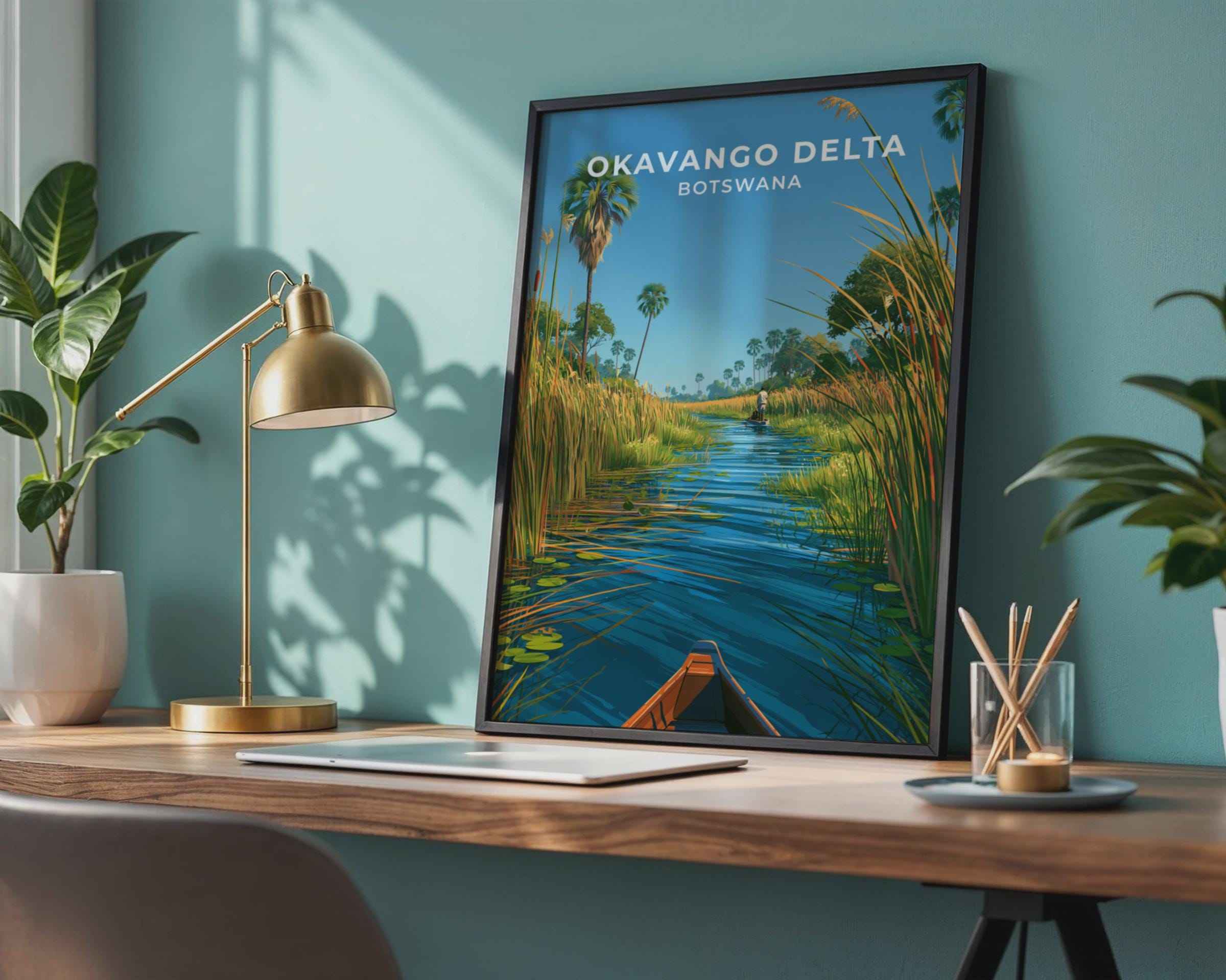 Okavango Delta Poster