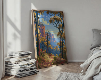 Blue Mountains Poster