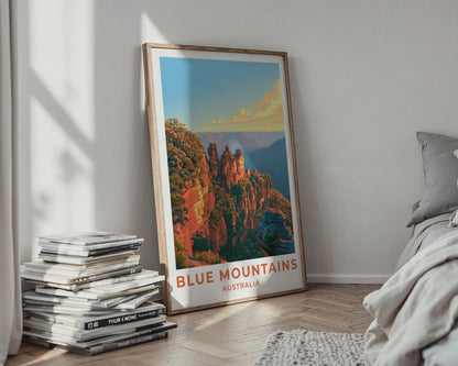 Blue Mountains Poster