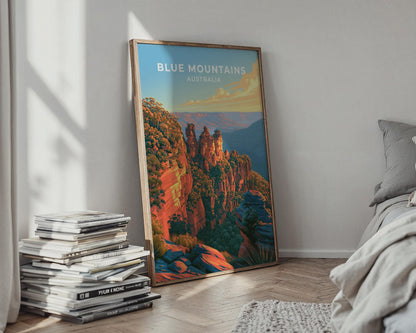 Blue Mountains Poster