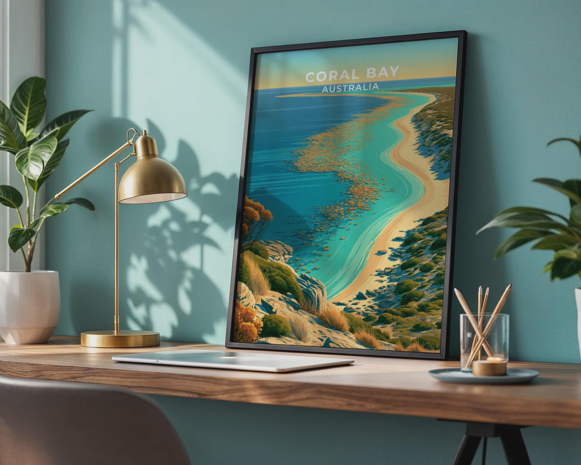 Coral Bay Poster