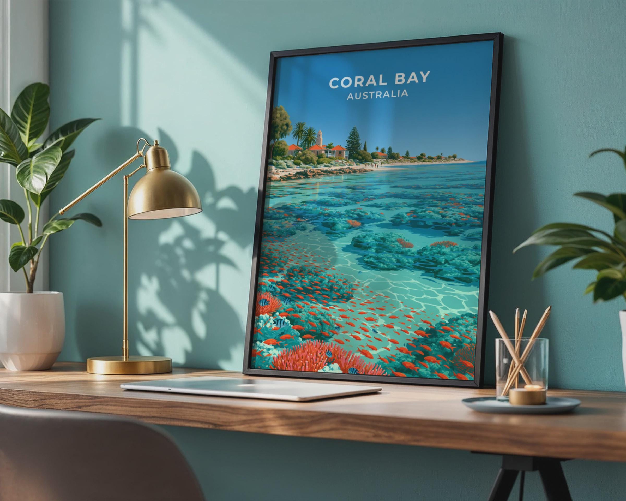 Coral Bay Poster