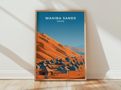 Wahiba Sands Poster