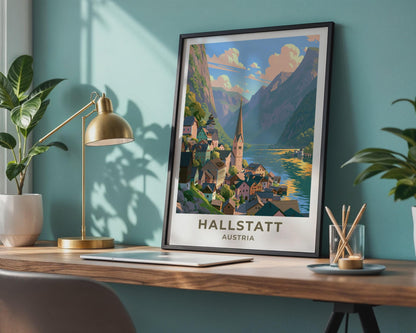 Hallstatt Poster