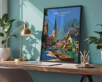Hallstatt Poster