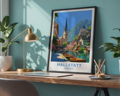 Hallstatt Poster