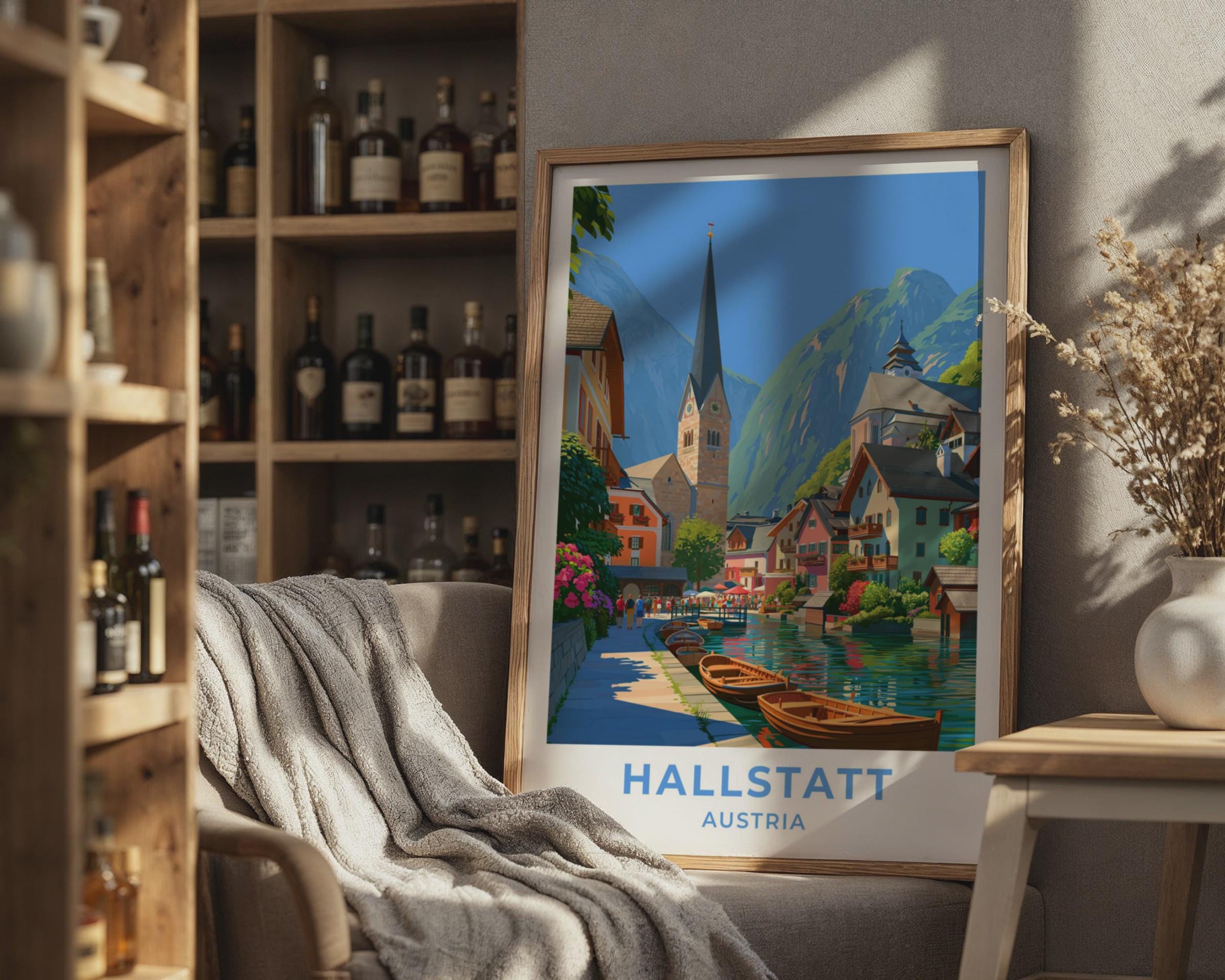 Hallstatt Poster