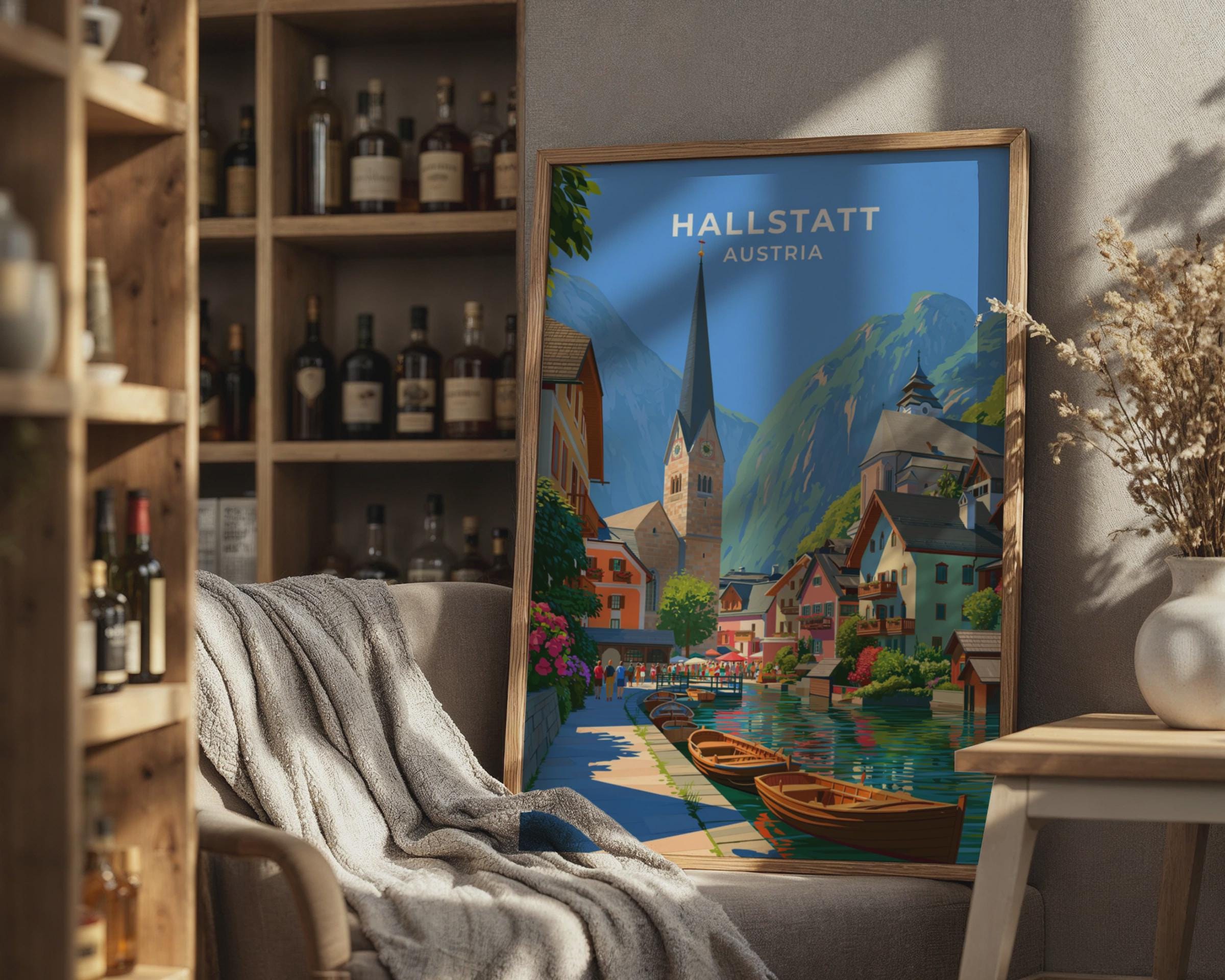 Hallstatt Poster
