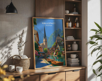 Hallstatt Poster