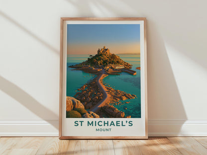 St Michaels Mount Poster