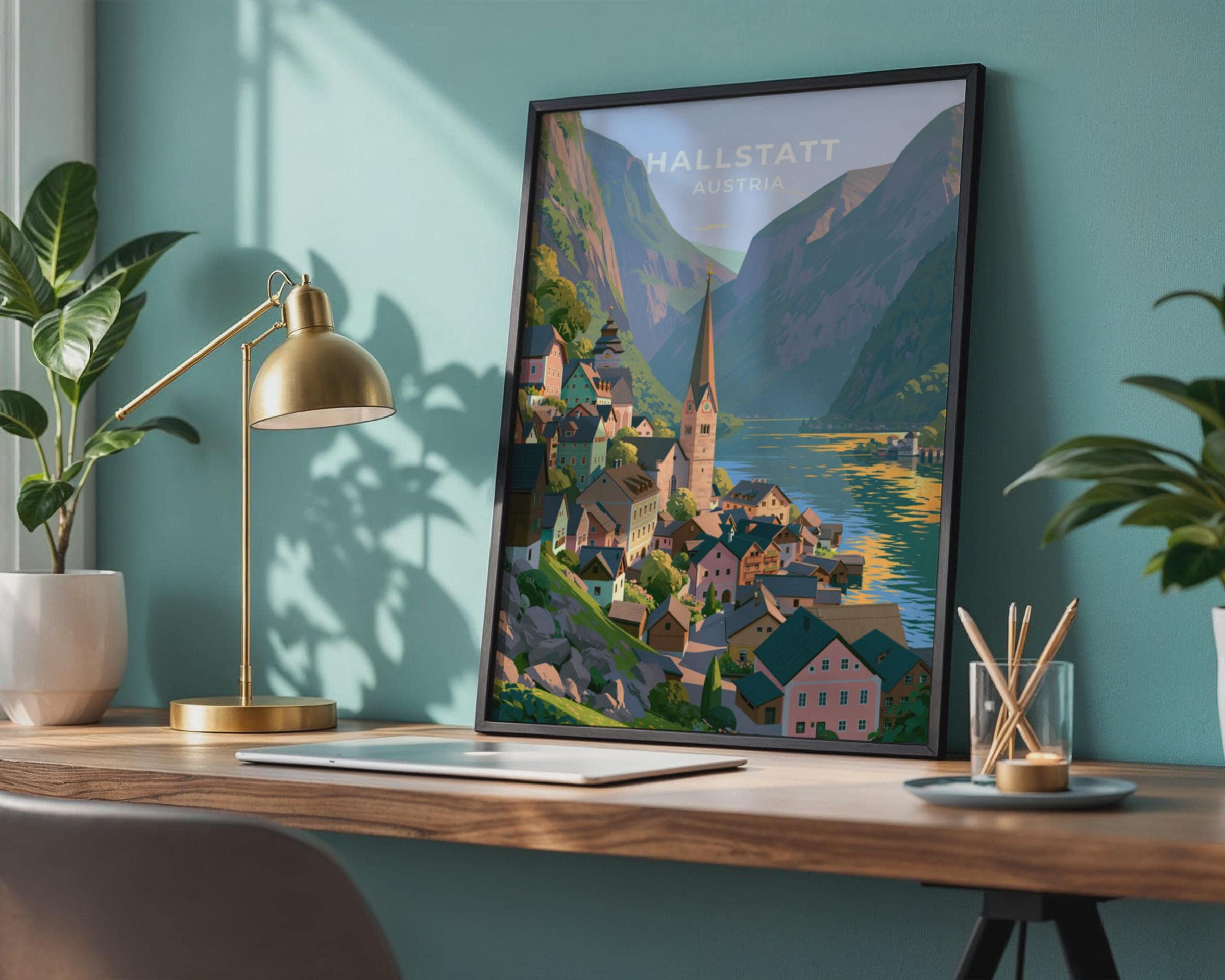 Hallstatt Poster