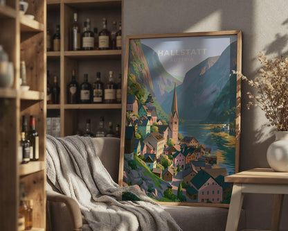Hallstatt Poster