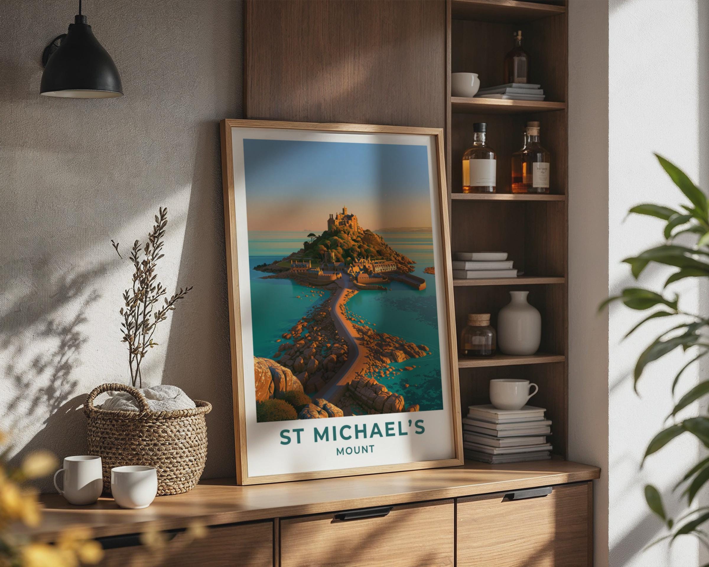 St Michaels Mount Poster