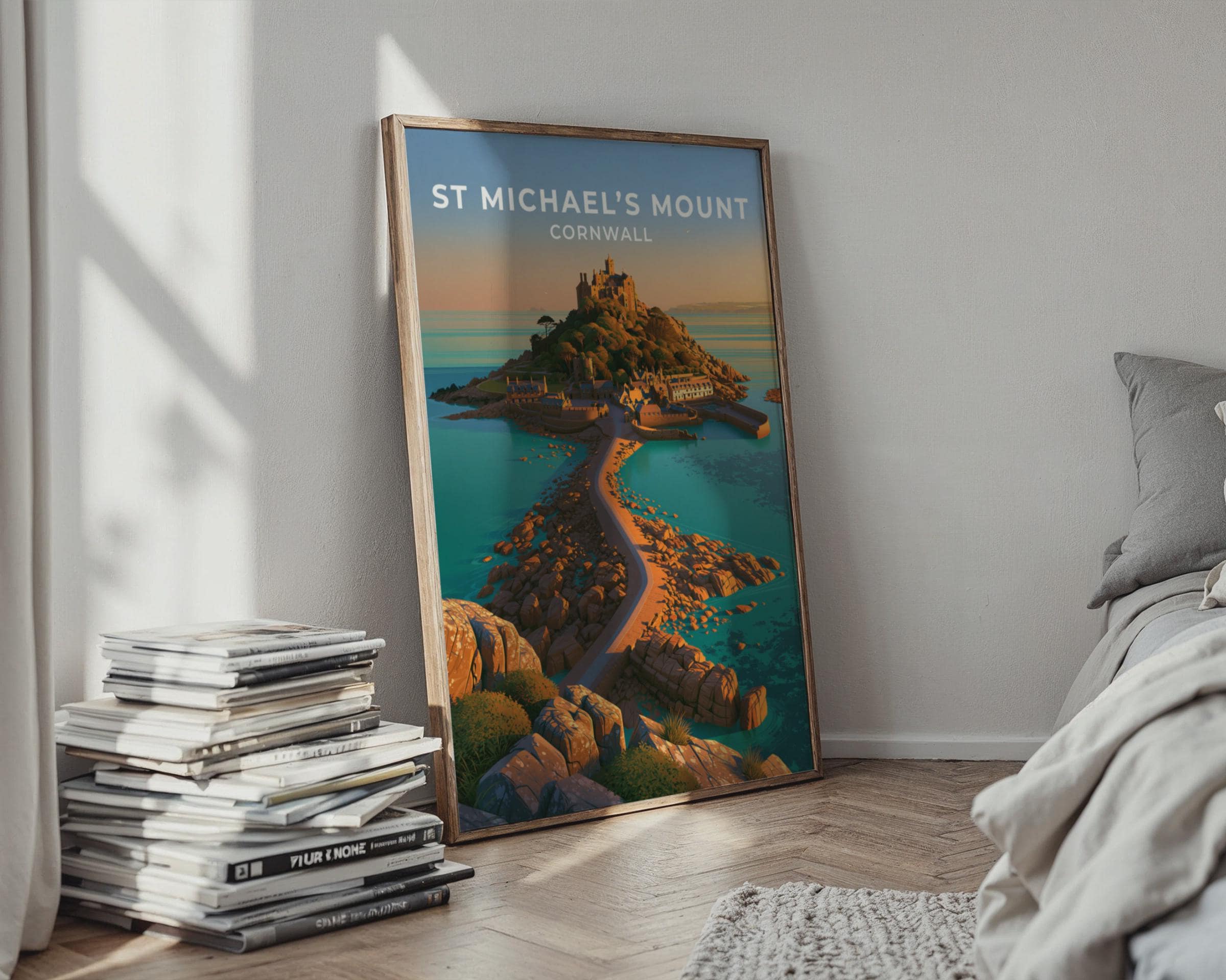 St Michaels Mount Poster