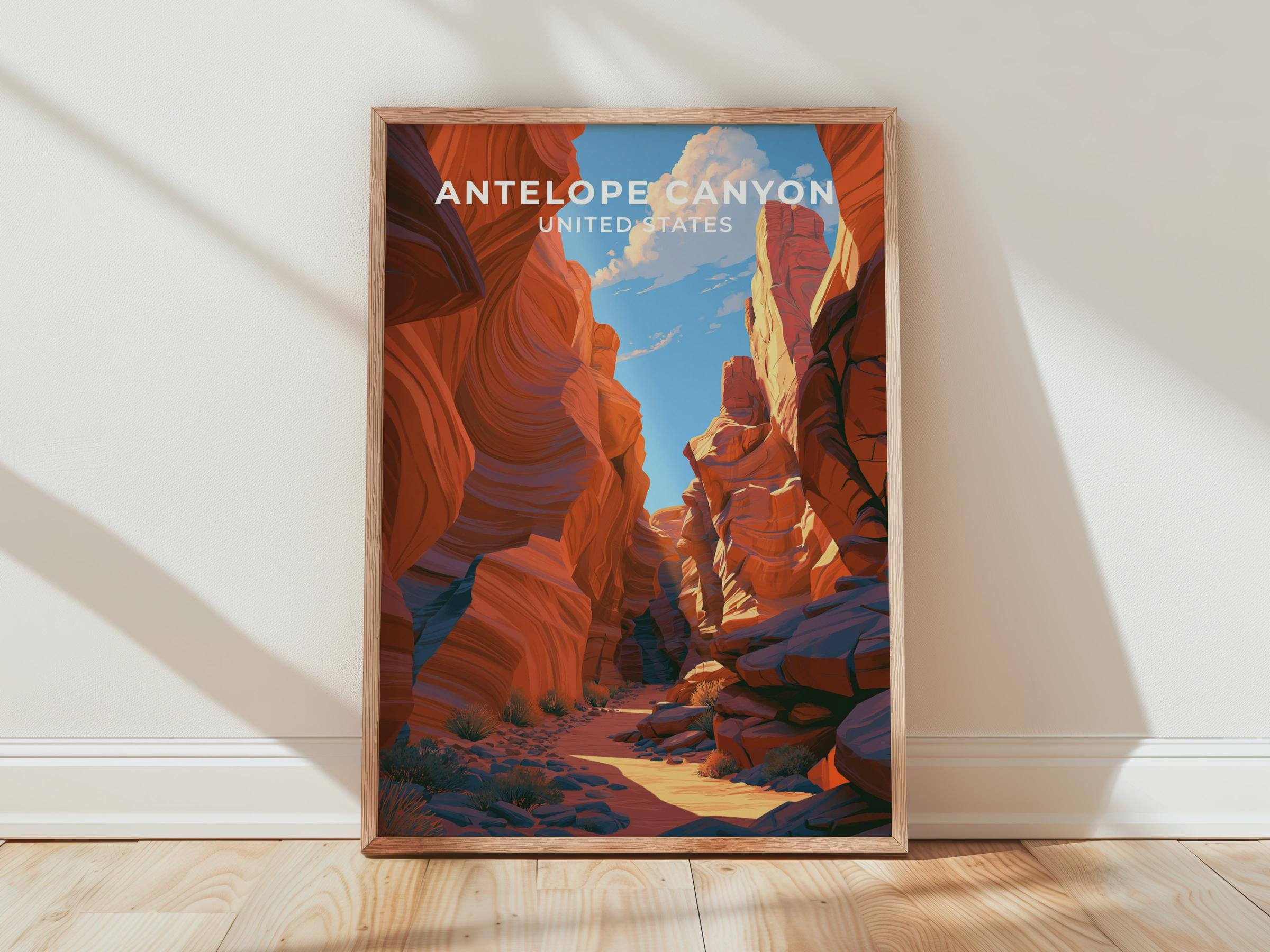 Antelope Canyon Poster