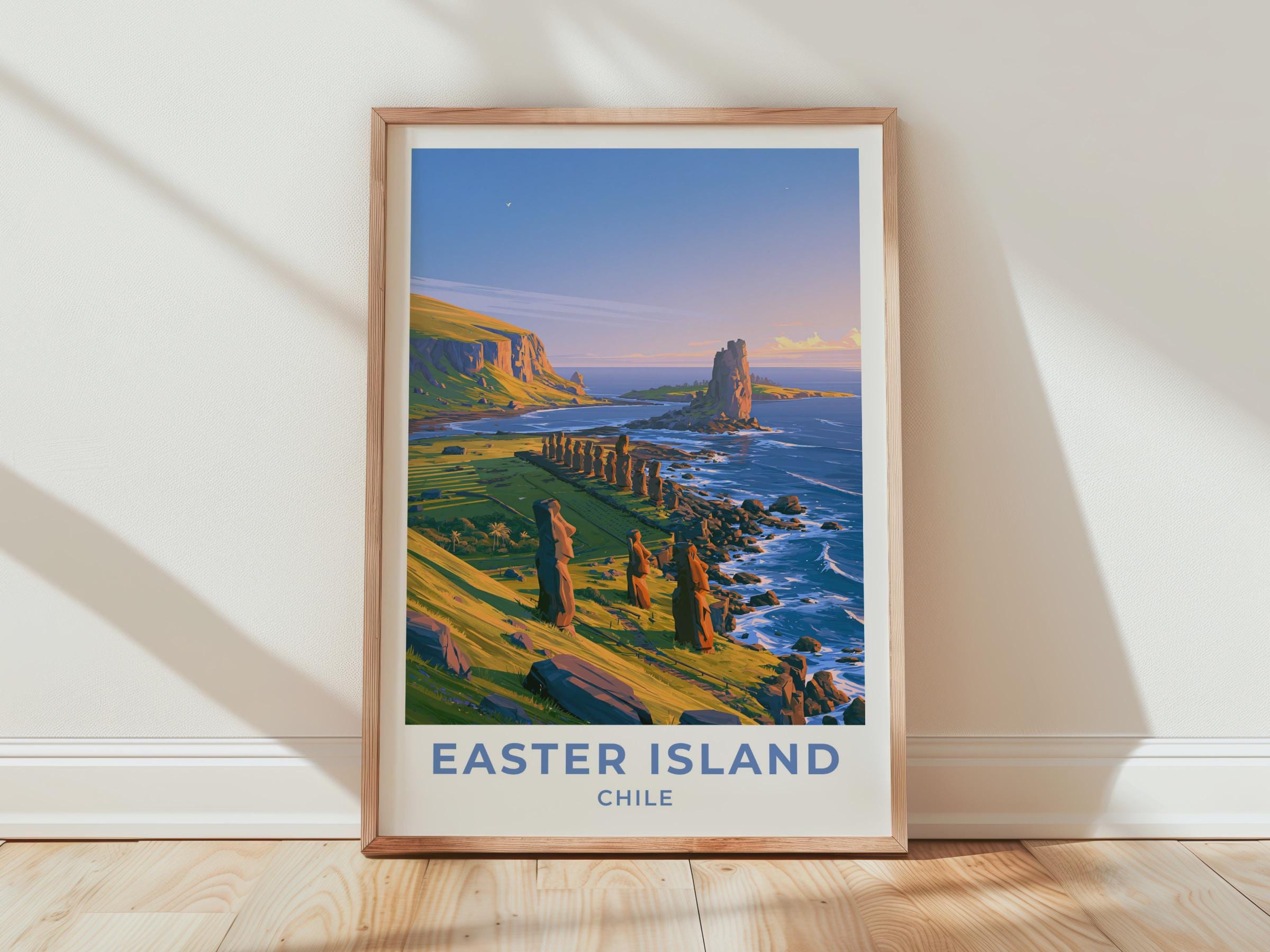 Easter Island Poster