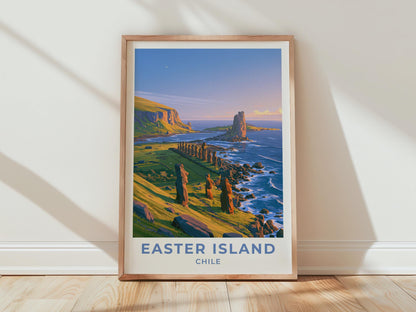Easter Island Poster