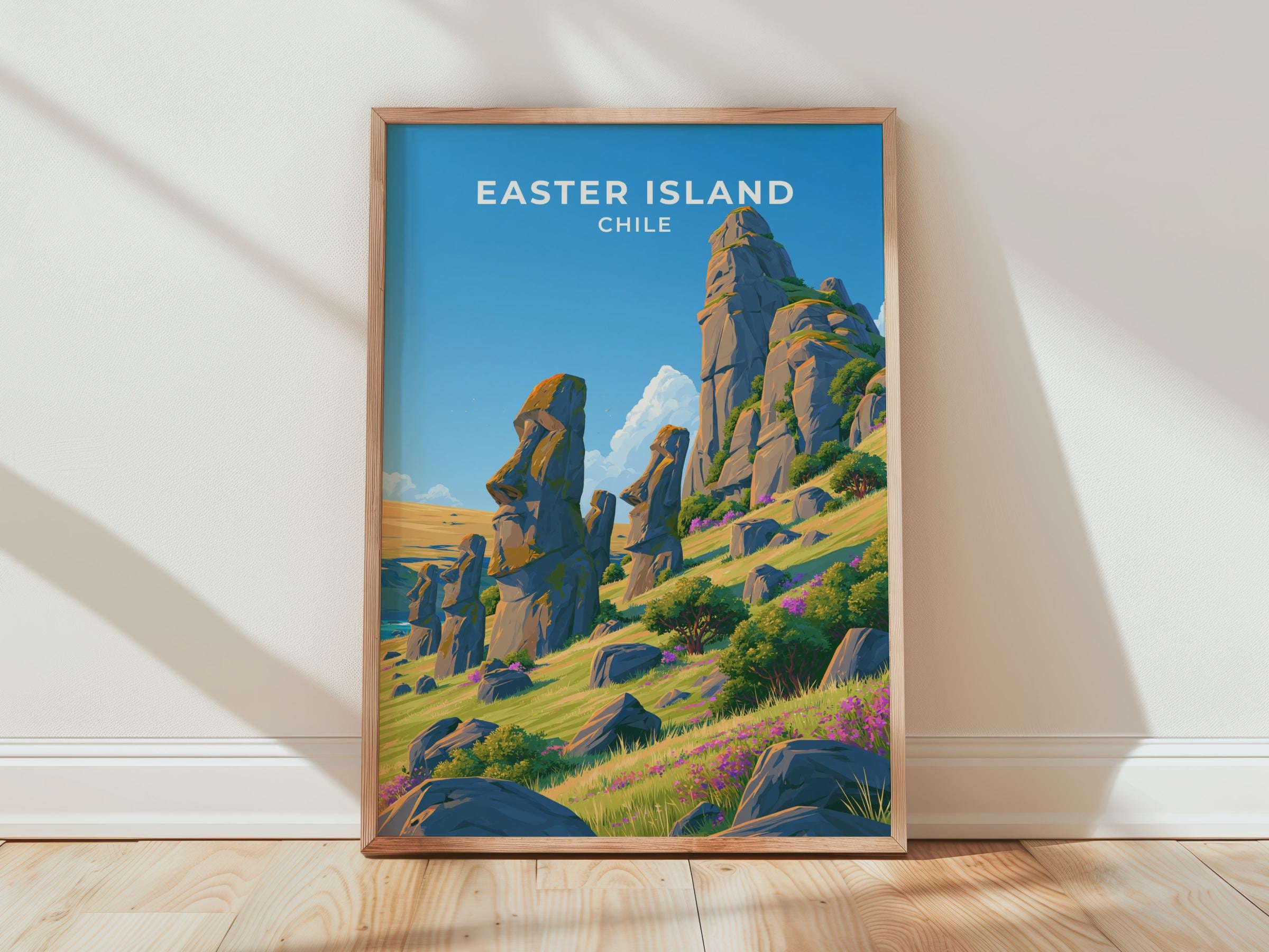 Easter Island Poster