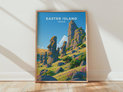 Easter Island Poster