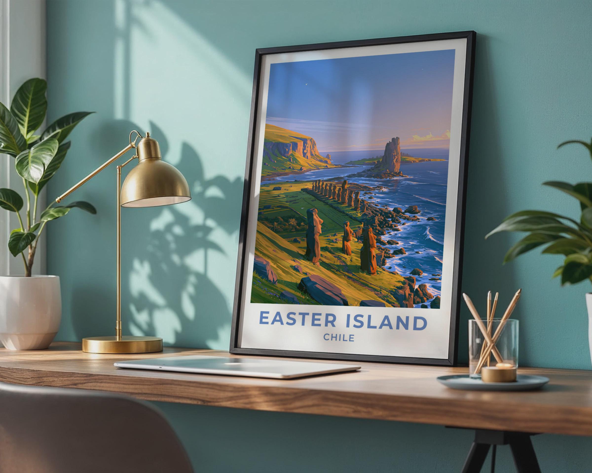 Easter Island Poster