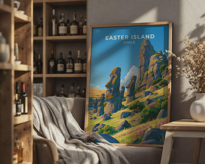 Easter Island Poster