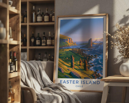 Easter Island Poster