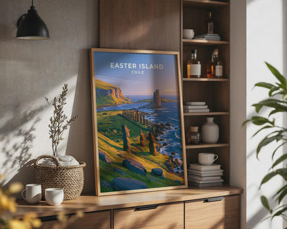 Easter Island Poster
