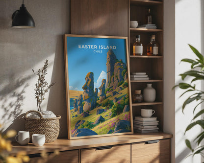 Easter Island Poster