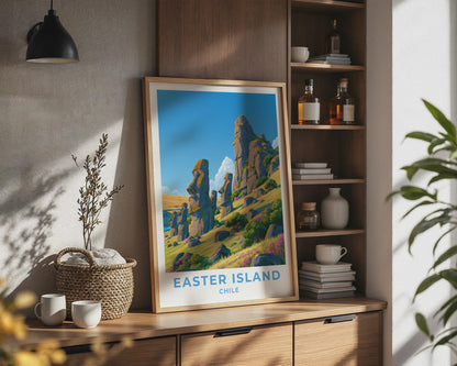 Easter Island Poster