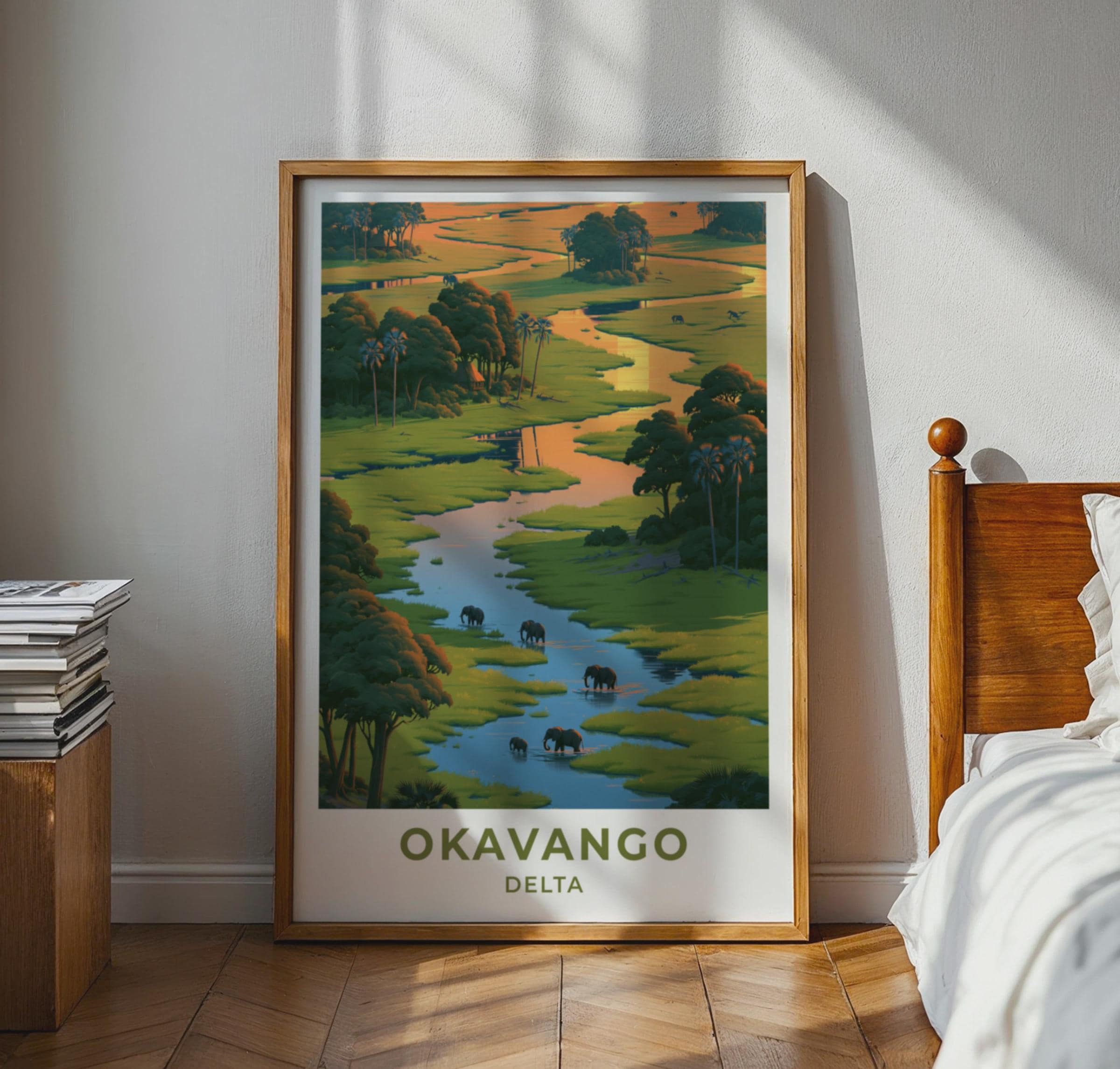 Okavango Delta Poster