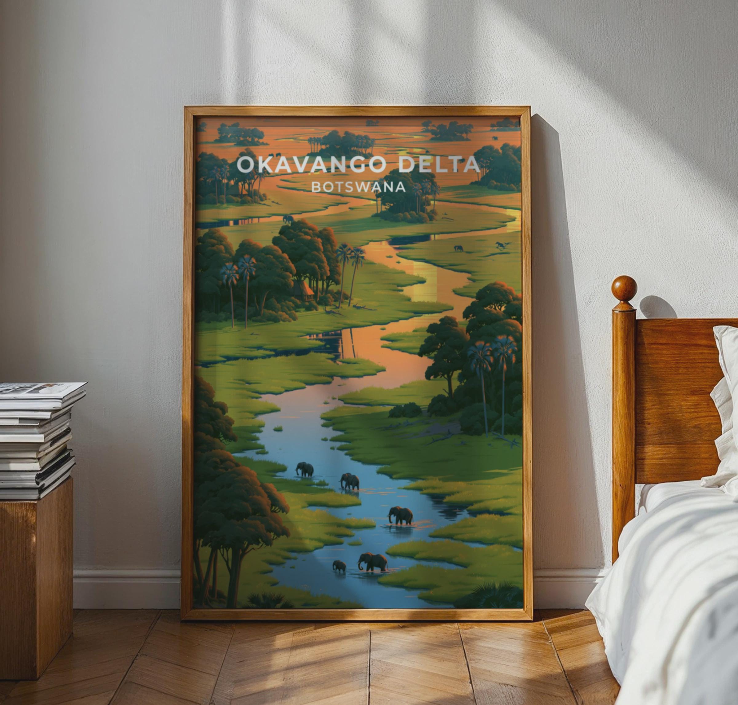 Okavango Delta Poster