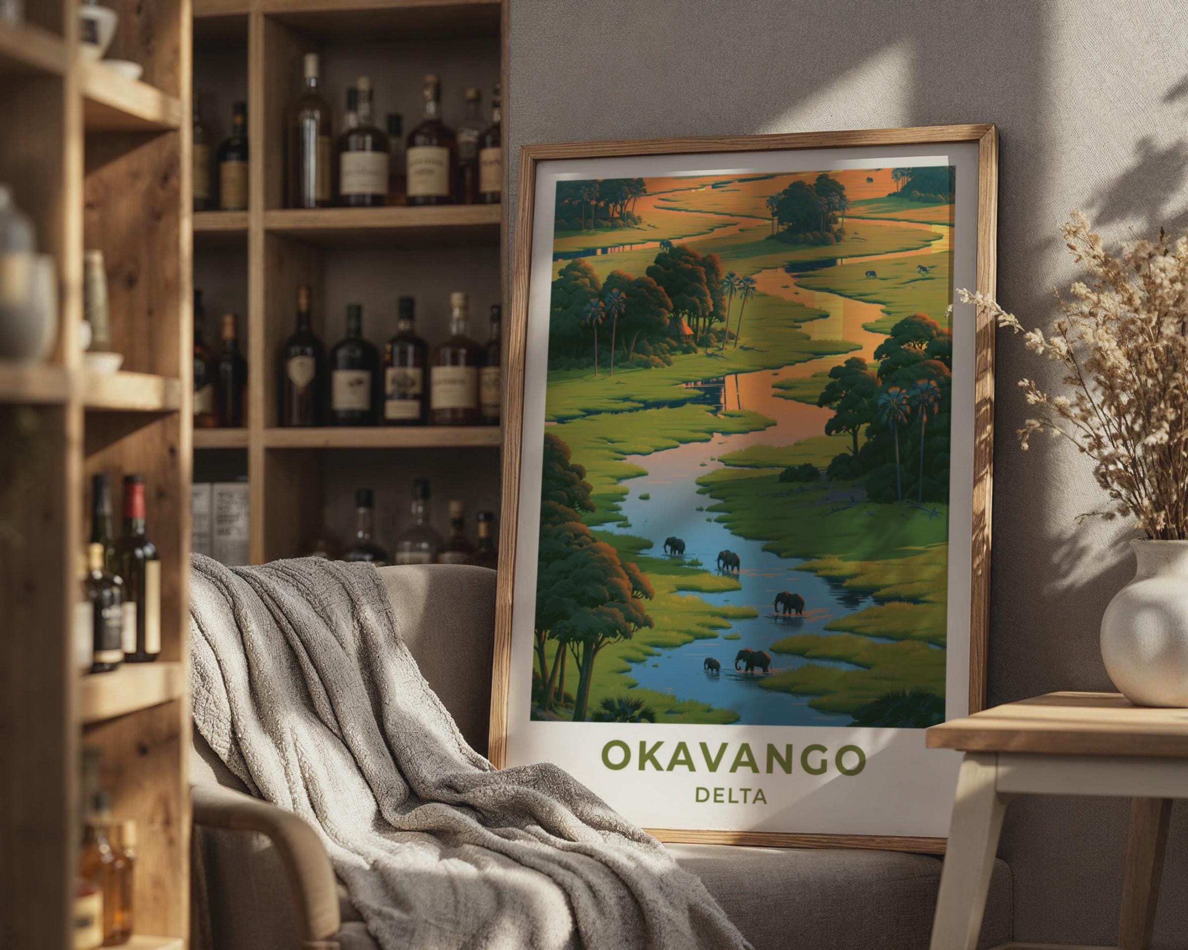 Okavango Delta Poster