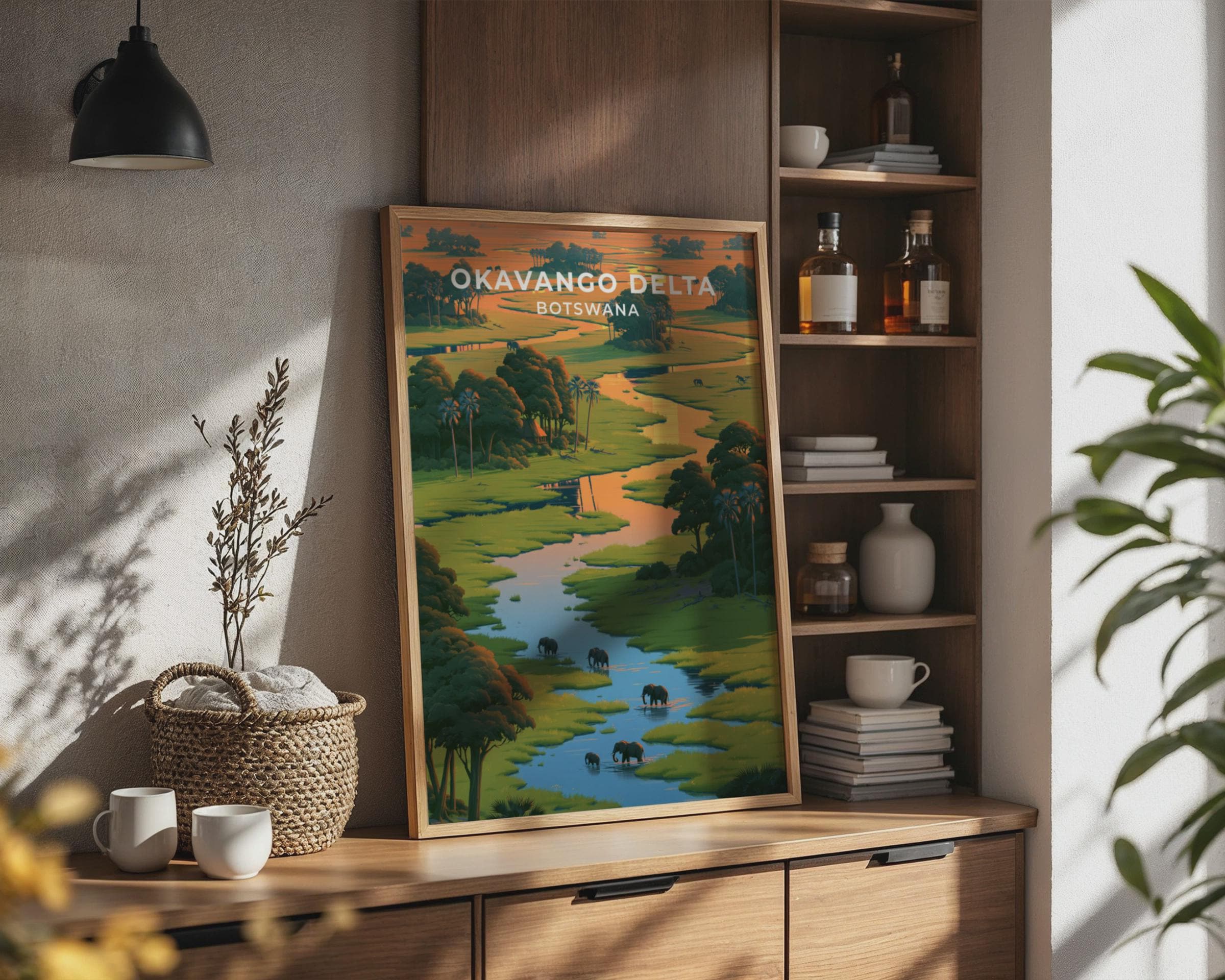 Okavango Delta Poster
