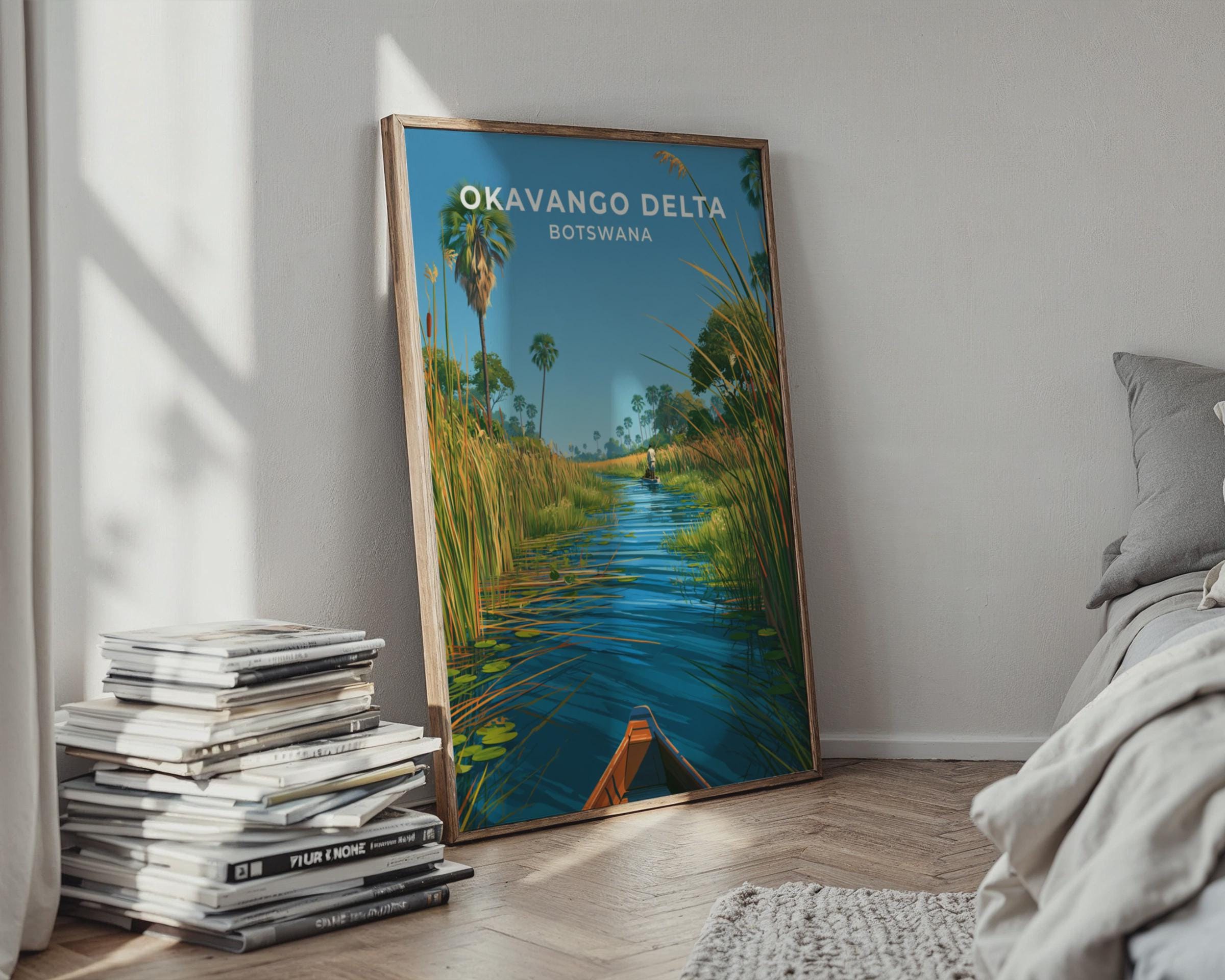 Okavango Delta Poster