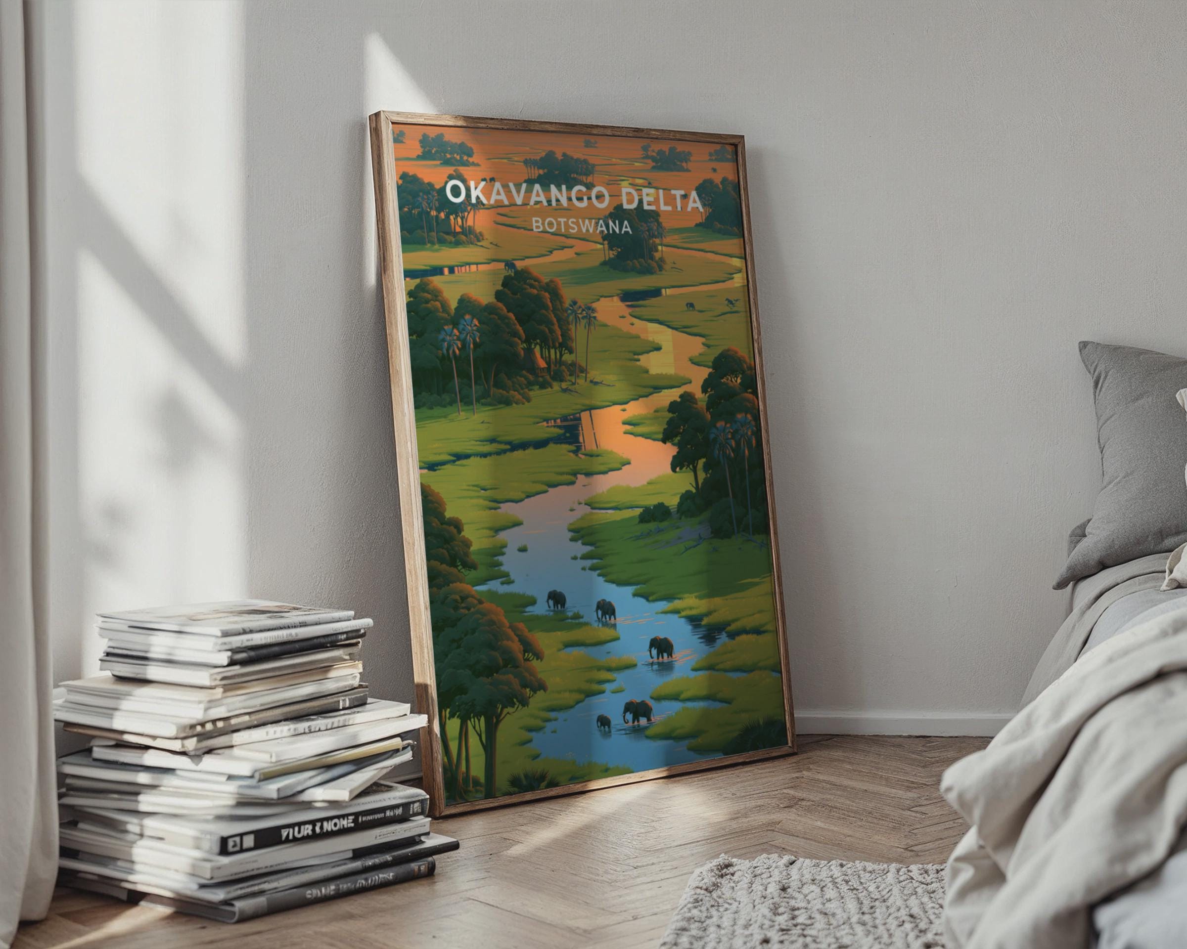 Okavango Delta Poster