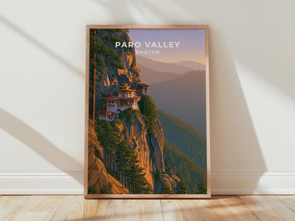 Paro Valley Poster